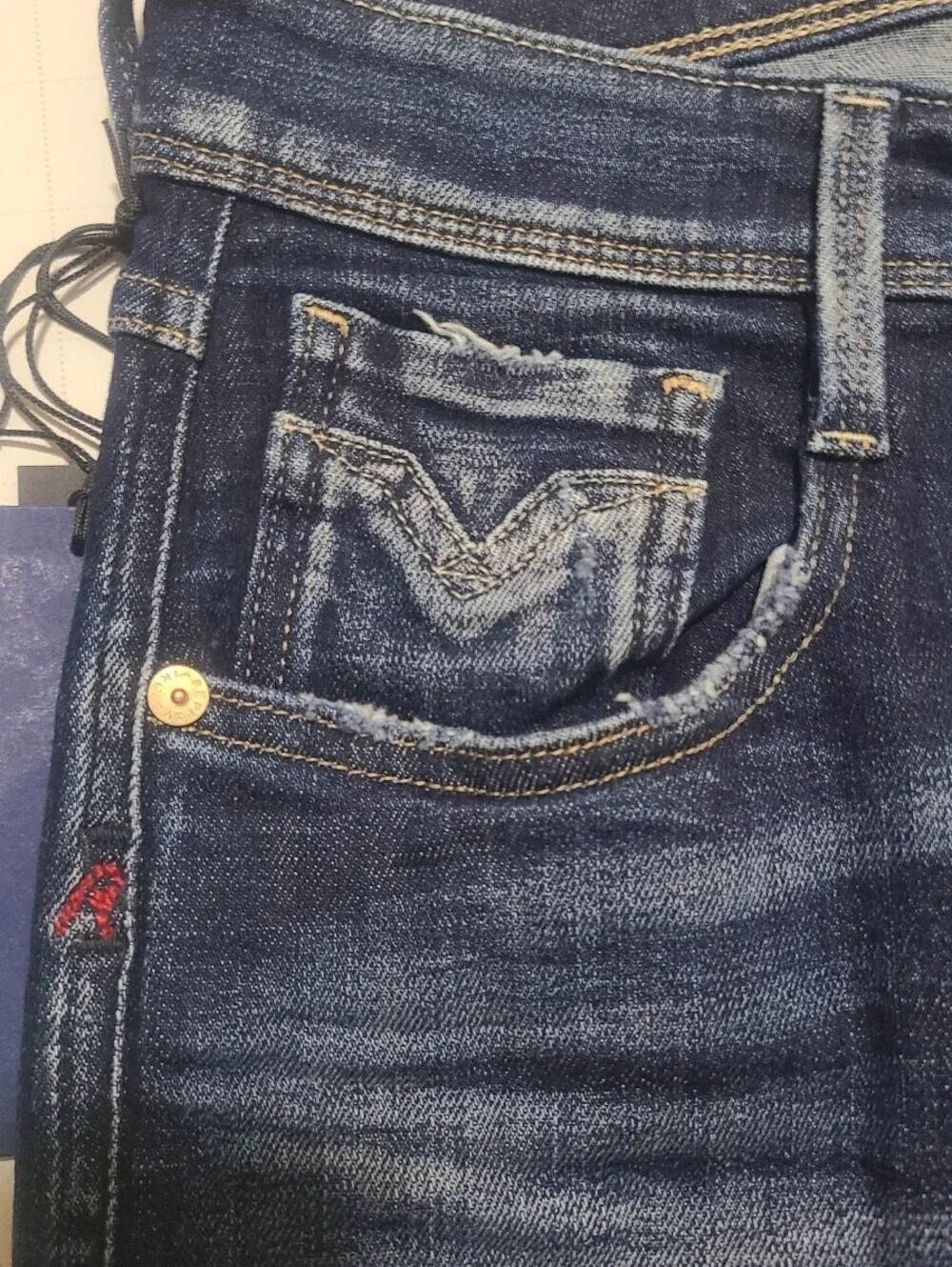 Replay Bronny Super Slim Fit Jeans Women's 29x30 Dark Wash NWT